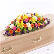 Vibrant Casket Spray 4ft