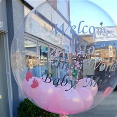 Personalised bubble balloon 