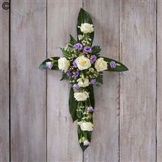 Lilac and White Cross