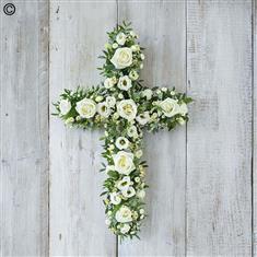 White and Green Cross